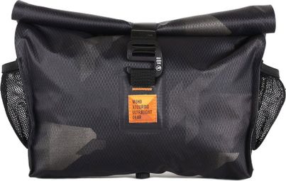Woho XTouring Add-on Handlebar Pouch Pack Dry 3L Black Cyber-Camo Diamond