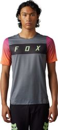 Maillot Manches Courtes Fox Flexair Arcadia Gris