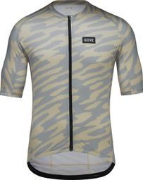 Gore Wear Spirit Organic Camo Short Sleeve Trikot Grau