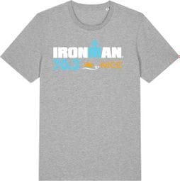 Ironman Frankrijk Heren Grijs Korte Mouw T-Shirt