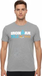 Ironman Frankrijk Heren Grijs Korte Mouw T-Shirt