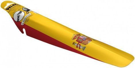 Garde-boue arrière clipsable - motif drapeau Espagne