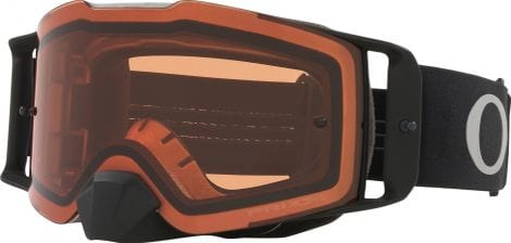 Oakley Front Line MX Tuff Blocks Goggle Black Gunmetal Prizm MX Bronze Ref. OO7087-61