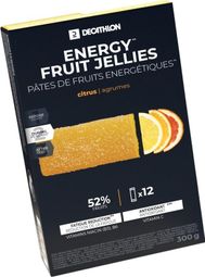 Pâtes de fruits énergétiques Decathlon Nutrition Agrumes - 12x25g