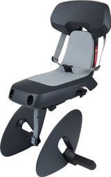 Polisport Guppy Junior MIK-HD 6+ Kinderfahrradsitz für den hinteren Gepäckträger, grau