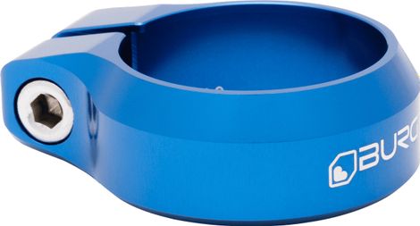 Burgtec Aluminium Sattelklemme Blau