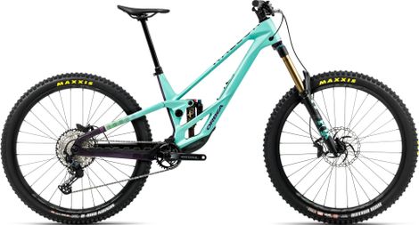 Orbea Rallon E10 (Lang) Volledig geveerde MTB Shimano 12S 29'' Aloha Green Fantasy Purple 2026