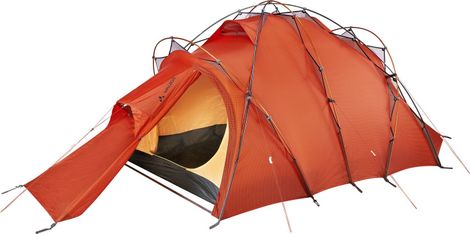 Tenda da spedizione Vaude per 3 persone Tenda elettrica Sphaerio arancione