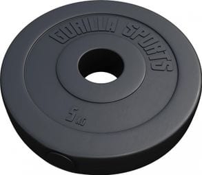 Disques Olympiques en plastique - 50/51mm | De 1 25 KG à 15 KG et disponible en lot - Poids : 5 KG