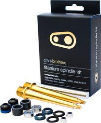 Crankbrothers Titanium Spindle Upgrade Kit - Eggbeater, Candy, Mallet, 5050, Double Shot 2010+