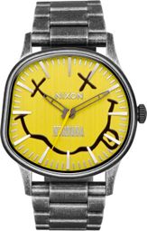 Uhr Nixon Nirvana Sentry Wobble Yellow Nirvana Smiley