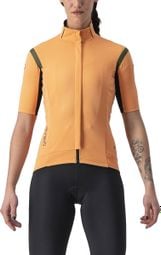 Maillot Manches Courtes Femme Castelli Gabba RoS 2 Orange/Khaki - Produit Reconditionné