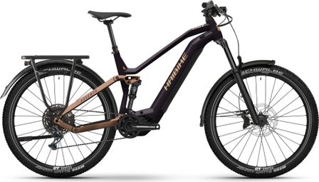 VTT Électrique Tout-Suspendu Haibike Adventr SE Sram GX/NX Eagle 12V 720 Wh 29'' Violet/Cuivre 2024