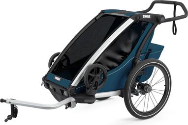 Remolque infantil azul Thule Chariot Cross 1