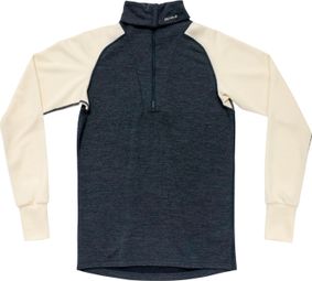 Devold Herren Experdition Merino Unterhemd Blau/Weiß 