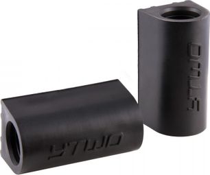 Pair of Ytwo Easy Connect Adapters for SV13 Bike Mount, Black