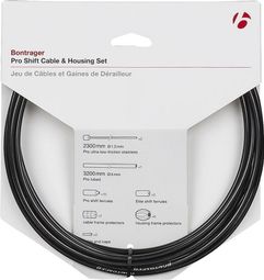 Juego de cables / carcasas Pro Shift de Bontrager 4 mm