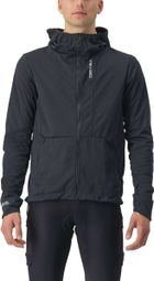 Castelli Trail Hoodie Lange Mouw Jas Zwart