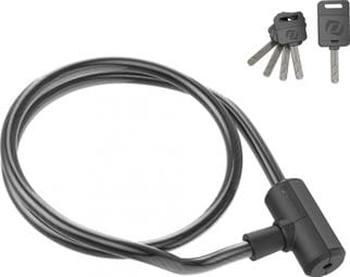 Syncros Masset Cable Candado con llave 15 x 1000 mm Negro