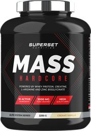 Mass Hardcore (2 25kg) - Superset Nutrition - Vanille Crémeuse - Gainers