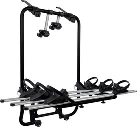 Porte-vet#233 los sur hayon Menabo Shadow Caddy 2.0 Noir pour 3 vet#233 los