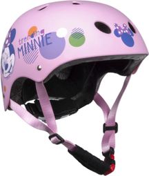 CASQUE VELO ENFANT DISNEY V3 MINNIE ROSE AVEC MOLETTE REGLAGE TAILLE 54-58 (VENDU SUR CARTE)