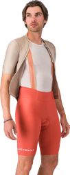Castelli Espresso 2 korte fietsbroek voor heren, oranje