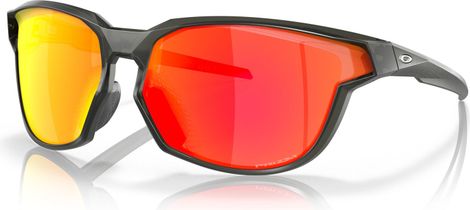 Oakley Kaast Matte Grey Smoke Prizm Ruby Brille / Ref: OO9227