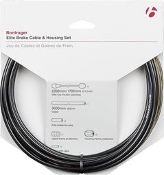 Bontrager Road Elite 5mm Remkabel & Hulzen Kit Zwart