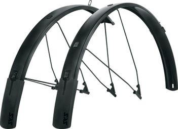 SKS Bluemels 28'' Style 65 coppia parafanghi Nero