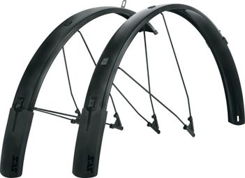 SKS Bluemels 28'' Style 65 fender pair Black