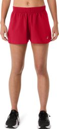 Short Splité Asics Core Rouge Femme