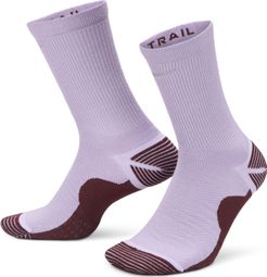 Nike Trail Run Crew Socken Violett