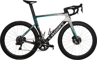 Produit Reconditionné - Vélo Route Specialized S-Works Venge Shimano Dura-Ace Di2 11V Blanc Vert 2020