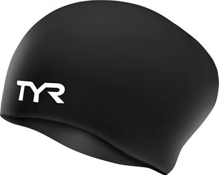 Berretto da bagno per capelli lunghi Tyr nero