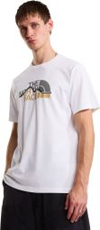 The North Face Mountain Logo Graphic T-shirt voor heren, wit