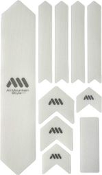 Kit Proteción de Cuadro ALL MOUNTAIN STYLE Honey Comb XL 10 pcs - Transparente