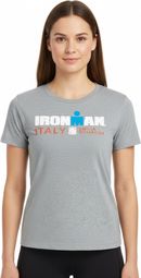 Ironman Italië Emilia-Romagna Vrouwen Grijs Korte Mouw T-Shirt
