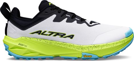 Altra Experience Wild 3+ Trail Running Shoes, White/Green/Blue, Men's
