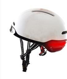 Casque vélo bol intelligent blanc pour BMX  VTT  Trotttinette