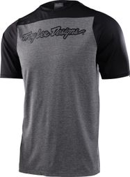 Maillot de manga corta Troy Lee Designs Skyline Signature Gris/Negro