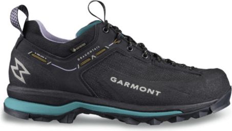 Producto renovado - Garmont Dragontail Synth Gore-Tex Negro/Azul Calzado de senderismo para mujer