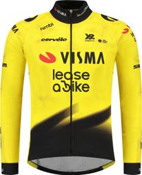 Team Visma-shirt met lange mouwen | Lease a Bike Geel 2026