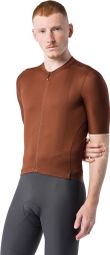 Maillot de manga corta Castelli Espresso 2 marrón para hombre