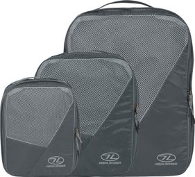 Sac de Rangement Homme Highlander Compakta Packing Cubes Gris