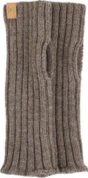 Chauffe-mains en laine tricotée Ivanhoe NLS Gaters Muscade-marron clair