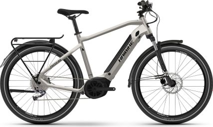 VTC Électrique Haibike Trekking 3 High Shimano Alivio 9V 500Wh 27.5'' Gris Clair