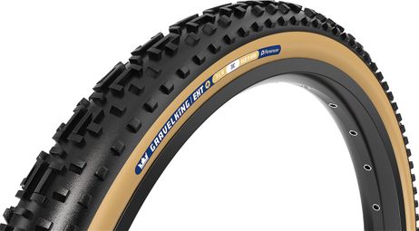 Pneu Gravel Panaracer GravelKing EXT+ 700 mm Tubeless Ready Souple ZSG Gravel Compound BeadLock TuffTex+ Noir Flancs Beiges