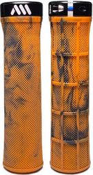 Paar All Mountain Style Berm Orange Camo Grips