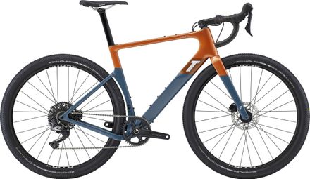 3T Exploro Max Gravel Bike Shimano GRX 11S 650b Grey Blue Orange 2022